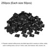 Unique Bargains Woven Crafting Clothing Sewing Embroidered Size Labels 250 Pcs - 3 of 4