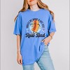 Simply Sage Market Me Wants A Hot Dog Real Bad Cartoon Garment Dyed Tee - 2 of 4