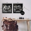 Stupell Industries Never Stop Modern Gamer 2pc Framed Giclee Art Set, Gray, 24" x 24" - 3 of 4