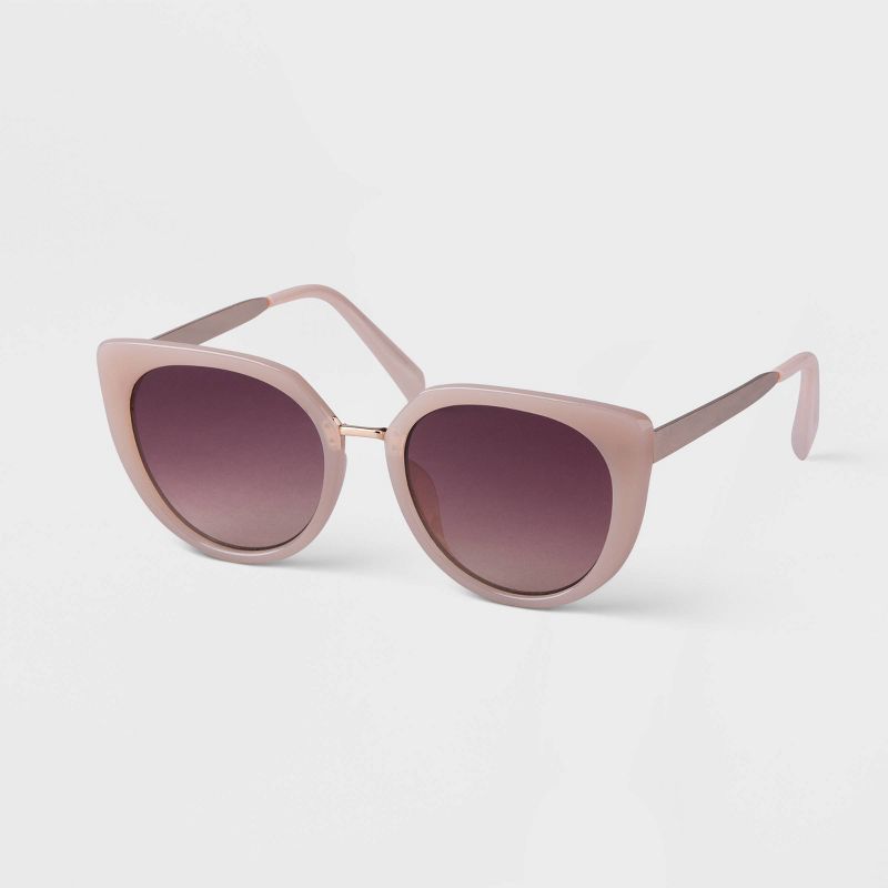 Women&#39;s Round Combo Sunglasses - A New Day&#8482; Off-White, 2 of 3