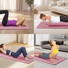 SEVOBAL Premium Non-Slip Yoga Mat Extra Thick Exercise Mat Dual Texture Design for Superior Grip Comfort, Pink, 72.1"*24"*0.2" - 2 of 4