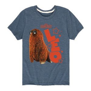 Boys' - Sesame Street - Leo Snuffleupagus Short Sleeve Graphic T-Shirt - 1 of 4