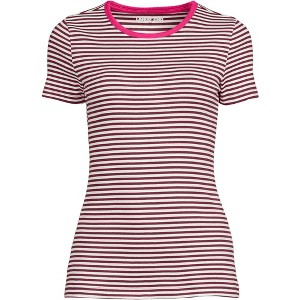 Lands' End Women's Cotton Rib T-shirt - 1 of 4