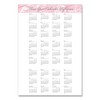 Breast Cancer Awareness Recycled Ruled Monthly Planner/Journal, 10 x 7, Pink Cover, 12-Month (Jan to Dec): 2025 - 3 of 4