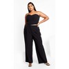 Women's Plus Size Alexis Corset - black | CITY CHIC - 2 of 4