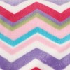 Hudson Baby Infant Girl Plush Blanket with Faux Shearling Back, Pink, One Size - 2 of 2