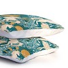 Deny Designs Twin/Twin Extra Long Avenie Unicorn Damas Comforter and Pillow Sham Turquoise Gold: Abstract Design, Machine Washable - 3 of 3