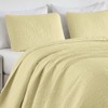 FIONECA Oversized 3 Piece Quilted Bedspread Set Includes Bedspread Matching Shams For Versatile Bedroom Styling - 4 of 4
