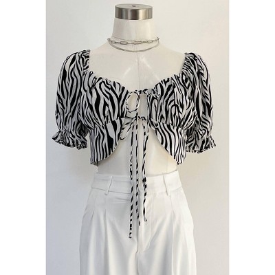 Women's Wo's Wild Stripes Top - beige botany