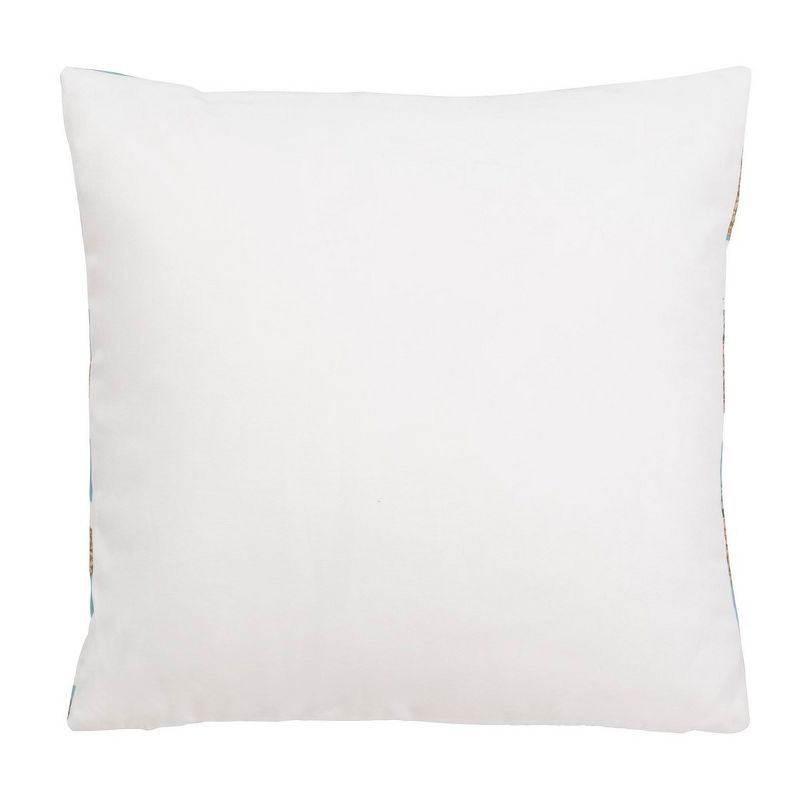 Indoor/Outdoor Pari Pineapple Pillow - Teal/White - 18" x 18" - Safavieh ., 3 of 4