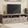 GustoWave 70 Inch Farmhouse TV Stand, Entertainment Center with Storage Drawer & Open Shelves for TVs up to 75 Inch - 3 of 4