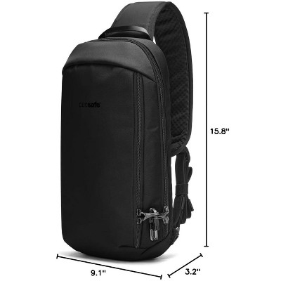Pacsafe V Tech Sling, Black — фото 7