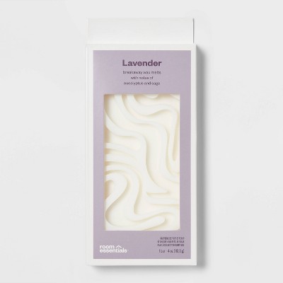 4oz Wax Bar with Embossed Pattern Lavender - Room Essentials™