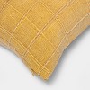 Woven Washed Windowpane Throw Pillow - Threshold™ - 4 of 4