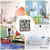 3-Tier Kids Bookcase & Toy Organizer - Storage Cabinet with Cubbies for Playroom, Bedroom, Nursery - 4 of 4