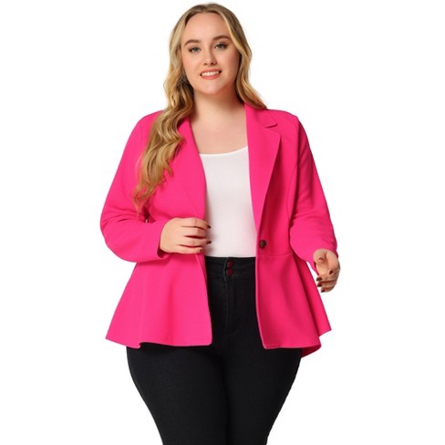 Ladies shop peplum blazer