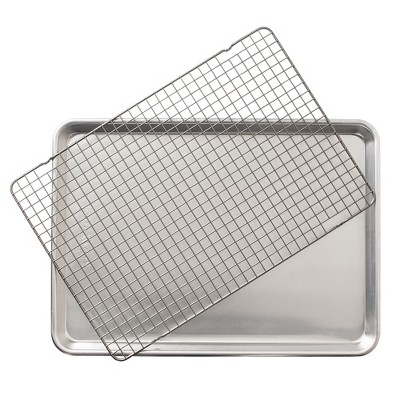 Photo 1 of Nordicware 2-pc. Naturals Half Sheet with Oven-Safe Grid Bakeware Set