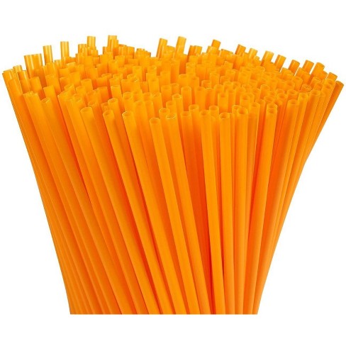 Assorted Colors Plastic Straws - 500/Case - Party Direct