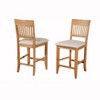 Alpine Furniture Aspen Counter Height Pub Chair (Set of 2) - 2 of 2