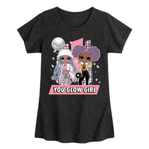 Girls' - LOL Surprise! - Winter Dolls Fitted Short Sleeve Graphic T-Shirt - 1 of 4