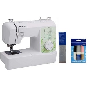 Brother SM2700 27-Stitch Free Arm Sewing Machine and Premium Thread 6-Pack - 1 of 4