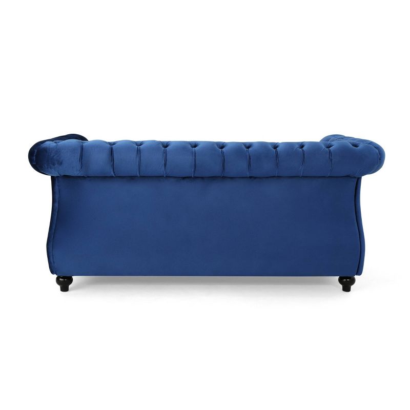 Somerville Traditional Chesterfield Loveseat - Christopher Knight Home, 6 of 10