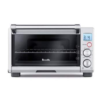 Breville 1800W Compact Smart Toaster Oven Brushed Stainless Steel BOV650XL