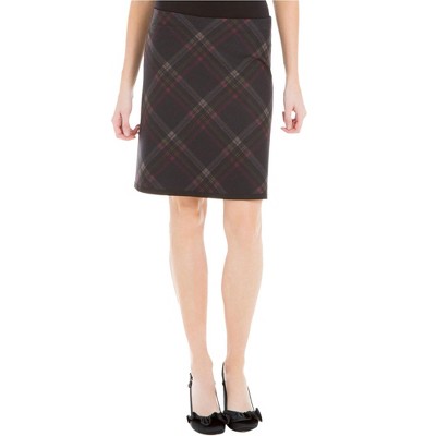Max Studio London Womens Diamond-Print A-line Skirt