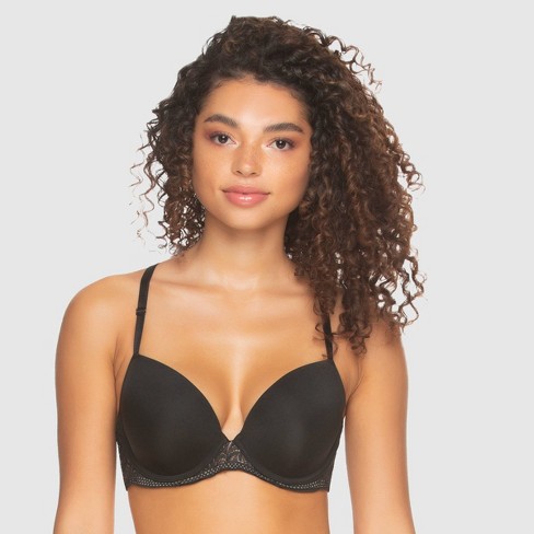 Paramour Women's Carolina T-back Bra - Black 40d : Target