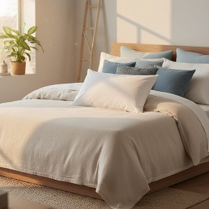 Economical Hotel Pillows with Synthetic Down By Rifz Textiles - 1 of 4