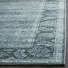 Vintage VTG265 Power Loomed Indoor Area Rug - Light Blue/Dark Blue - 4'x5'7" - Safavieh. - 3 of 4