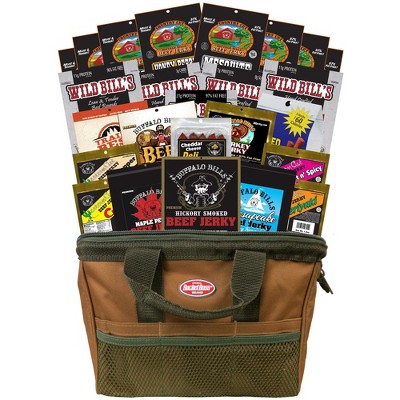 Buffalo Bills Multi-Brand 25-Piece Sampler Gift Tool Bag (includes jerky, sticks and more)