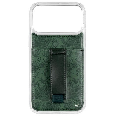 Walli Cases Secret Garden by Brooklyn & Bailey Phone Case with Wallet and Finger Strap