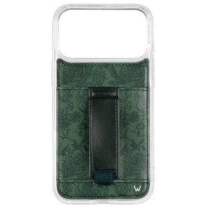 Walli Cases Secret Garden by Brooklyn & Bailey Phone Case with Wallet and Finger Strap - 1 of 4