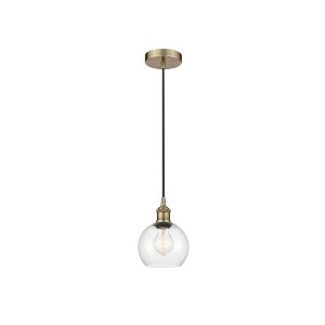 Athens - 1 Light Mini Pendant In Industrial Style-8.88 Inches Tall and 6 Inches Wide - 1 of 1
