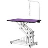 YOOCOZZ 42.5'' Hydraulic Pet Grooming Table, with leash and adjustment screws, Z-lift base - 3 of 4