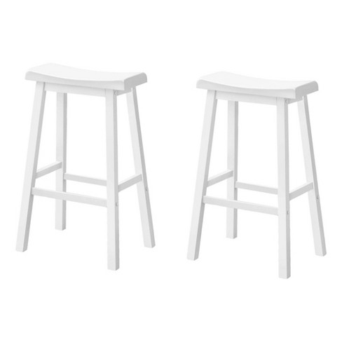 White saddle deals stool