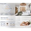 20 Inch Boho Ceiling Fans With Lights And Remote, Rattan Caged Ceiling Fan Farmhouse Bamboo Flush Mount Ceiling Fan For Bedroom Living Room Kitchen - 3 of 4