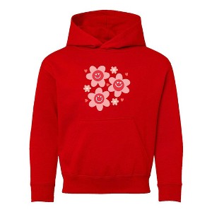 The Juniper Shop Hippy Flower Valentine Youth Graphic Hoodie - 1 of 3