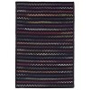 Colonial Mills Navajo Braided Runner, Navy 2x7, Rectangle Shape - 4 of 4