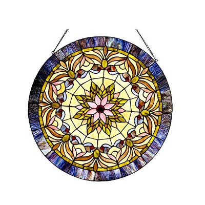CHLOE Lighting Edwardian Glass Window Panel 22