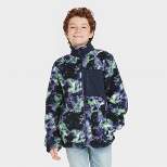 Boys' Zip-Up High Pile Fleece Jacket - art class™
