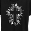 Women's - Instant Message - Foliage Cross Short Sleeve Graphic T-Shirt - 2 of 4