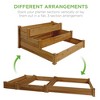 Best Choice Products 3-Tier Fir Wood Raised Garden Bed Planter for Plants, Vegetables, Outdoor Gardening - 4 of 4