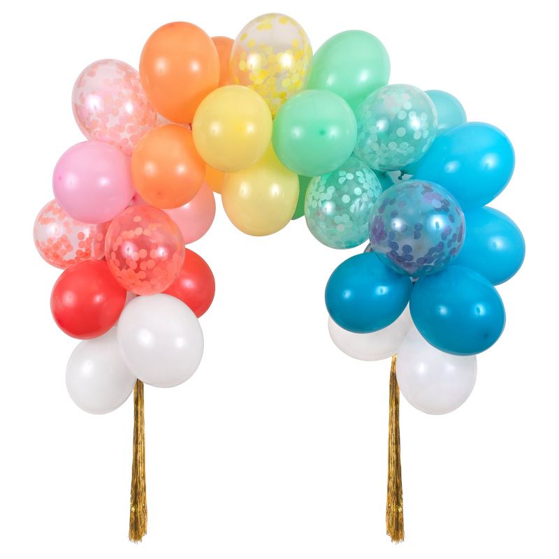 Meri Meri Rainbow Balloon Arch Kit (Pack of 40), 1 of 9