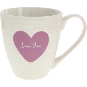 Pavilion Gift Company - Love You - 17 oz Cup - Drinkware - 1 of 1