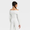 Girls' Off the Shoulder Long Sleeve Knit Top - art class™ - 2 of 3