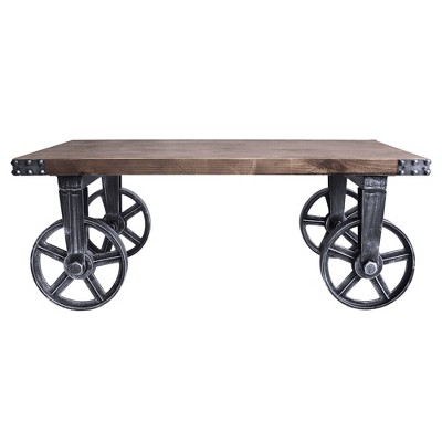 target industrial coffee table