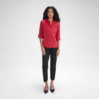 Women's Long Sleeve Button-Down Shirt - A New Day™