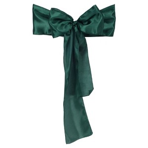 Unique Bargains Wedding Banquet Decorative Chair Sashes Ties Bows 10 Pcs - 1 of 4